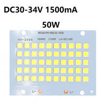 SMD5054 светодиодные лампы 10 Вт 20 Вт 30 Вт 50 Вт высокой мощности 130 лм/Вт смарт IC Cree LED 32-36 в для внутреннего наружного DIY Kit 2024 - купить недорого