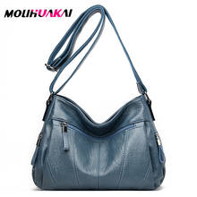 Leather Luxury Handbags Ladies Bags Designer Famous Brand Shoulder Bags Large-Capacity Handbags Solid Color Casual Diagonal Bag 2024 - buy cheap