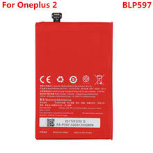 Oneplus2 Original Battery For Oneplus 2 One Plus 3200mAh BLP597 Replacement Li-ion Polymer Phone Battery Repair Parts 2024 - buy cheap