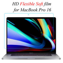 Защитная пленка для экрана ноутбука Apple Macbook Pro 16, модель A2141, 0,18 мм, гибкая Защитная пленка для 16 дюймов, MacBook Pro 16 2024 - купить недорого