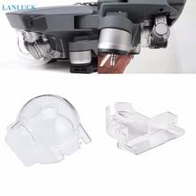 Tampa de lente da câmera 2 em 1, guarda de montagem gimbal para dji mavic pro, partes protetoras de drone de platina, capa à prova de poeira, acessório 2024 - compre barato