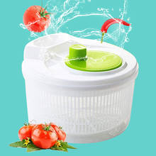 Salad Spinner Plastic Vegetable Fruit Dehydrator Multifunctional Household Quickly Dryer Basket Home Manual Kitchen Gadgets Tool 2024 - buy cheap