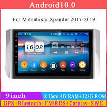 8core 4+128G android 10 car radio for Mitsubishi Xpander 2017-2020 car dvd multimedia gps navigation player DSP audio headunit 2024 - buy cheap