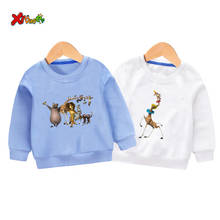 toddler girl sweatshirt cartoon animal lion children Hoodies cool boy Autumn baby little boys clothes cute long sleeves children 2024 - buy cheap