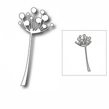 New Dandelion Stem Plant 2020 Metal Cutting Dies for DIY Scrapbooking Paper Decoration and Card Making Embossing Craft No Stamps 2024 - buy cheap