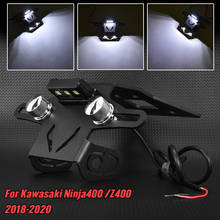 Soporte para matrícula de motocicleta Kawasaki Ninja 400 Z400, guardabarros trasero, soporte eliminador, 2018 - 2020 Ninja 400 Z400 2019 2024 - compra barato