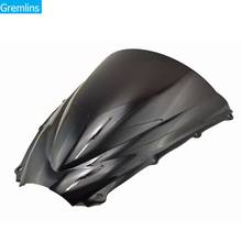 Motorcycle WindScreen For 675 2006 2007 2008 Black Blue Transparent Windshield WindScreen Double Bubble 2024 - buy cheap