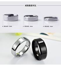 MOREDEAR 4 мм 6 мм 8 мм яркое и матовое Полированное серебряное титановое кольцо для мужчин и женщин кольцо для пары 2024 - купить недорого