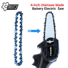 4 Inch Mini Steel Chainsaw Chain Electric Pruning Saw Accessory Garden Tool Replacement 2024 - buy cheap