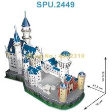 Quebra-cabeça 3d estilo castelo neuschwans230 peças, arquitetura mundialmente famosa 2024 - compre barato