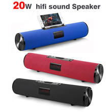 Bluetooth Speaker column Wireless portable sound box 20W stereo subwoofer fm radio boombox tv tf aux usb pc sound bar for xiaomi 2024 - buy cheap