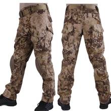 Камуфляжные армейские тактические брюки Kryptek Highlander BDU, Военные боевые брюки, мужские камуфляжные брюки для снайперской охоты и страйкбола 2024 - купить недорого