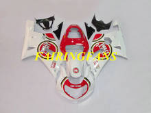 Kit de carenado ABS para motocicleta, carrocería roja y blanca para GSXR600 750 K1 01 02 03 GSXR 600 GSXR750 2001 2002 2003, regalos SH05 2024 - compra barato