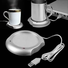 Fashionable USB Insulation Coaster Heater Heat Insulation Electric Multifunctional Coffee Cup Mug Mat Pad Home Office Accessory 2024 - buy cheap