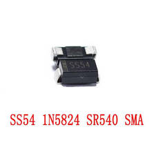 50pcs SMD SS54 Schottky rectifier diode 1N5824 5A 40V DO-214AC SMA 2024 - buy cheap