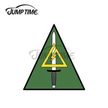 Jump Time 13 x 11.8cm For Delta Force Logo Personality Creative Car Stickers Vinyl Decal Graffiti 3D Creative Decoration 2024 - buy cheap