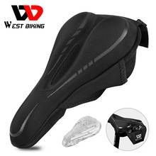 WEST BIKING Road Bike Saddle Cover With Pocket Shockproof Comfortable Bicycle Accessories Anti-slip Cycling Bicycle Bike Cover 2024 - buy cheap