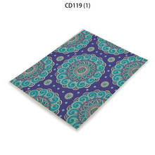 Moroccan Fabric Placemat Cup Pad Placemats Table Dessous De Verre Coasters Happy Heat-Proof Kitchen Conjunto De Jogo Americano 2024 - buy cheap