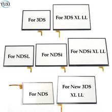 Сенсорный экран YuXi, панель, дигитайзер экрана для Nintendo DS Lite NDSL для новых 3DS NDSi XL LL, замена игровой консоли 2024 - купить недорого