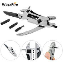 Multifunction Pliers Mini Foldable Knife Screwdriver Set Portable Outdoor Wrench Jaw Multitool Hiking Camping Tool Combination 2024 - buy cheap