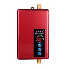 5500W 220V Intelligent constant temperature Instant LED display electric water heater 2024 - buy cheap