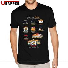 Cheap Graphic Types Of Sushi Tees Shirts Men's Make Your Own Short Sleeves Heavy Cotton O Neck Shirt 2024 - buy cheap
