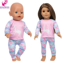 17 дюймов Детская кукла Единорог одежда Nenuco Ropa y su Hermanita игрушка кукла наряд 18 дюймов девочка куклы одежда 2024 - купить недорого