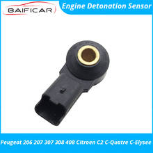 Baificar-novo sensor de detonação de motor genuíno para peugeot 206, 207, 307, 308, citroen c-quatre, c-triomphe, c-elysee 2024 - compre barato