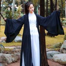 Traje de dança popular chinês tradicional, roupa feminina estilo hanfu antigo, estilo oriental, roupa de dança, cosplay de fada 2024 - compre barato