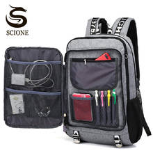 USB Charging Teenagers School Backpack Boys Student Schoolbag Men Large Travel Backpacks Laptop Notebook Rucksakc Bookbag XA149M 2024 - buy cheap