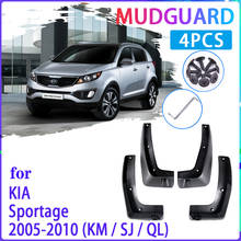 4 PCS Car Mud Flaps for KIA Sportage KM SJ QL 2005~2019 2016 2017 2018  Mudguard Splash Guards Fender Mudflaps Auto Accessories 2024 - buy cheap