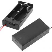 3.7V 2x 18650 Battery Holder Box Storage Case Container With Cable ON/OFF Switch 20CB 2024 - buy cheap