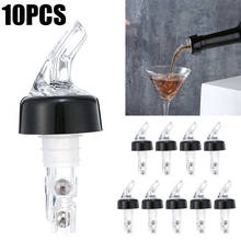 10Pcs 30ml Liquor Pourer Alcohol Wine Dispenser Liquor Bottle Pourer Dispenser Spirit Nip Measure Wine Barware Tool Bar Kitchen 2024 - buy cheap