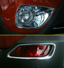 Conjunto de cubierta de luz antiniebla delantera y trasera para Toyota RAV4, Reflector de parachoques cromado, accesorios para el contorno, 2013-2015 2024 - compra barato