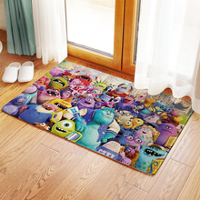 Disney Monsters University Anime Figures Cartoon Product Cosplay Accessories Customized Floor Mat Home Carpets Bedroom Rug Gifts 2024 - buy cheap