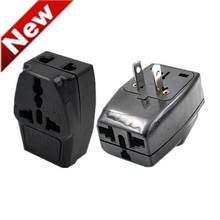 10pcs/lot extended 3 outlet socket splitter US USA AC Power Plug Home Travel Converter Adapter Adaptor Mexico USA Wall charger 2024 - buy cheap