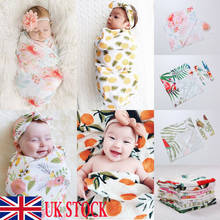 Модное милое Пеленальное Одеяло для новорожденных; спальный мешок для маленьких мальчиков и девочек; повязка на голову 2024 - купить недорого