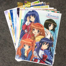 8 pcs/set Anime Kanon カノン poster Tsukimiya Ayu Minase Nayuki Sawatari Makoto wall pictures for living room A3 Film posters gifts 2024 - buy cheap