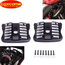 Cubierta de aluminio para caja basculante superior de motocicleta, accesorio negro CNC para Harley Sportster XL Iron 883 XL883N Seventy Two XL883 XL1200 48 72, personalizado 2024 - compra barato