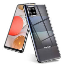 Funda trasera transparente para Samsung Galaxy A42 5G, carcasa de teléfono suave de TPU 360, Fundas protectoras para Samsung A42, carcasa de silicona transparente 2024 - compra barato