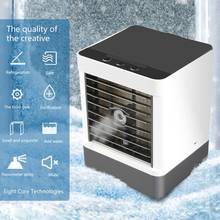 Ventilador de aire acondicionado portátil 3 en 1, Enfriador de aire Personal USB, ventilador de escritorio, Mini purificador de aire, humidificador de refrigeración para el hogar 2024 - compra barato