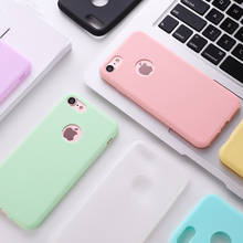 Soft Silicone Candy color Case For iPhone 11 Pro XS Max XR X 10 8 7 6 5 S 5S 5SE 6S Plus 7Plus 8Plus 6Plus Cell Phone Back Cover 2024 - buy cheap