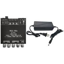 ZK-TB21 TPA3116D2 Bluetooth 5.0 Subwoofer Amplifier Board 50WX2+100W 2.1 Channel Audio Stereo Amplifier Board US Plug 2024 - buy cheap