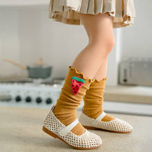 12pair/lot Newborn Fruit Decoratives Knee High Long Hose Toddler Foot Cover Socks for Girls Kids Student 2024 - buy cheap