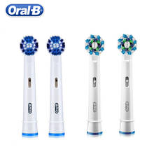 Oral B Зубная щётка головки сменные насадки для зубной щетки для Oral B электрические зубные щётки Зубная щётка для нежной глубокой чистки зубов 2024 - купить недорого