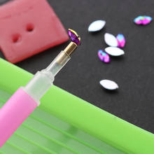 1pc Nail Art Rhinestones Picker Wax Dotting Pen Tools Pen Plate Easily Pick Up Pen Set Nail Dotting Pencil DIY Manicure 2024 - buy cheap