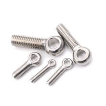 5Pcs/lot M5 M6 M8 M10 M12 stainless steel eye bolt stud articulated anchor bolt fasterners Wholesale 2024 - buy cheap