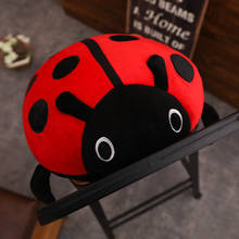 40-80cm Cute Plush Toy Soft Creative Ladybug Ladybird Insect Hold Doll Pillow Cushion Novelty Children Girls Birthday Gift 2024 - buy cheap