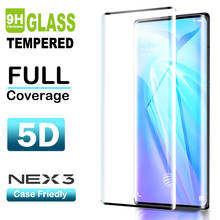 Vivo Nex 3 стеклянная пленка для Vivo Nex 3 5G жесткое стекло защитная пленка полное покрытие защита экрана Закаленное стекло пленка для Vivo Nex 3 2024 - купить недорого