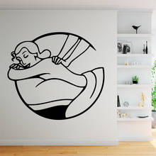 Calcomanía de Arte de masaje de estilo de dibujos animados pegatinas de pared impermeables para las habitaciones de los niños calcomanía de Arte de vinilo 2024 - compra barato